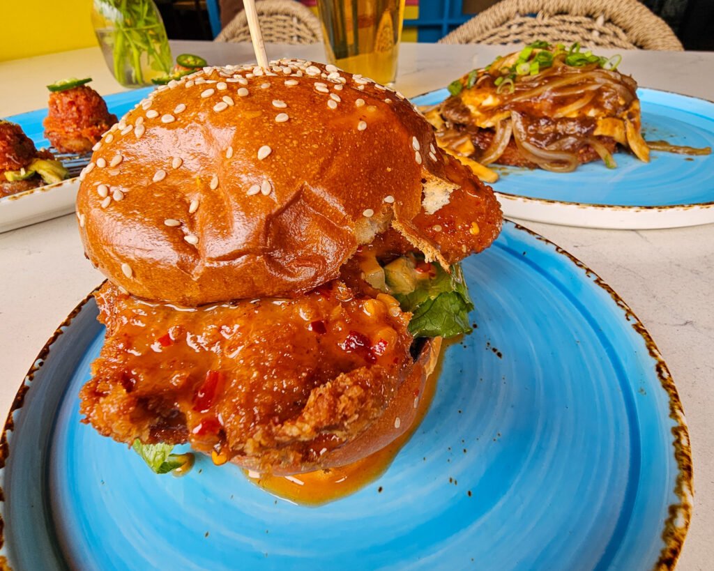 Fried Chicken Sandwich at Nalu Vida Venice Beach
