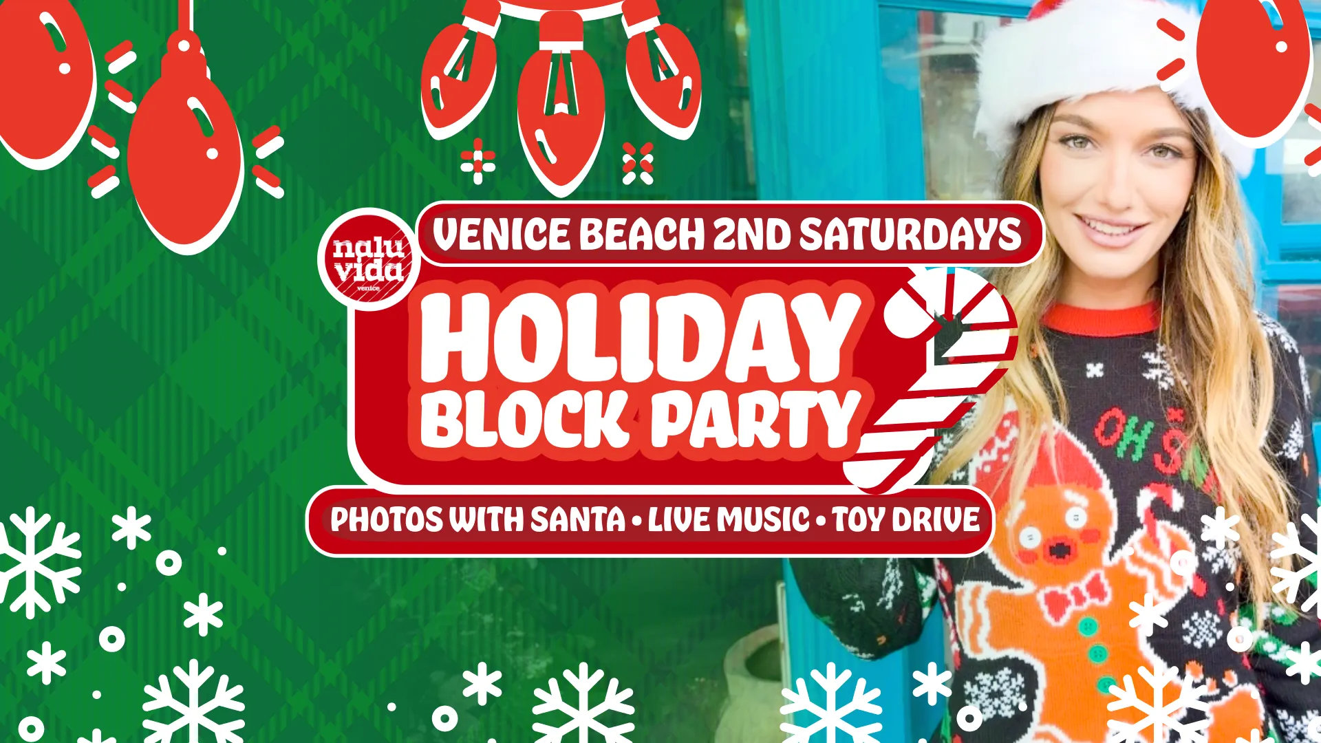 Holiday Block Party Venice Beach