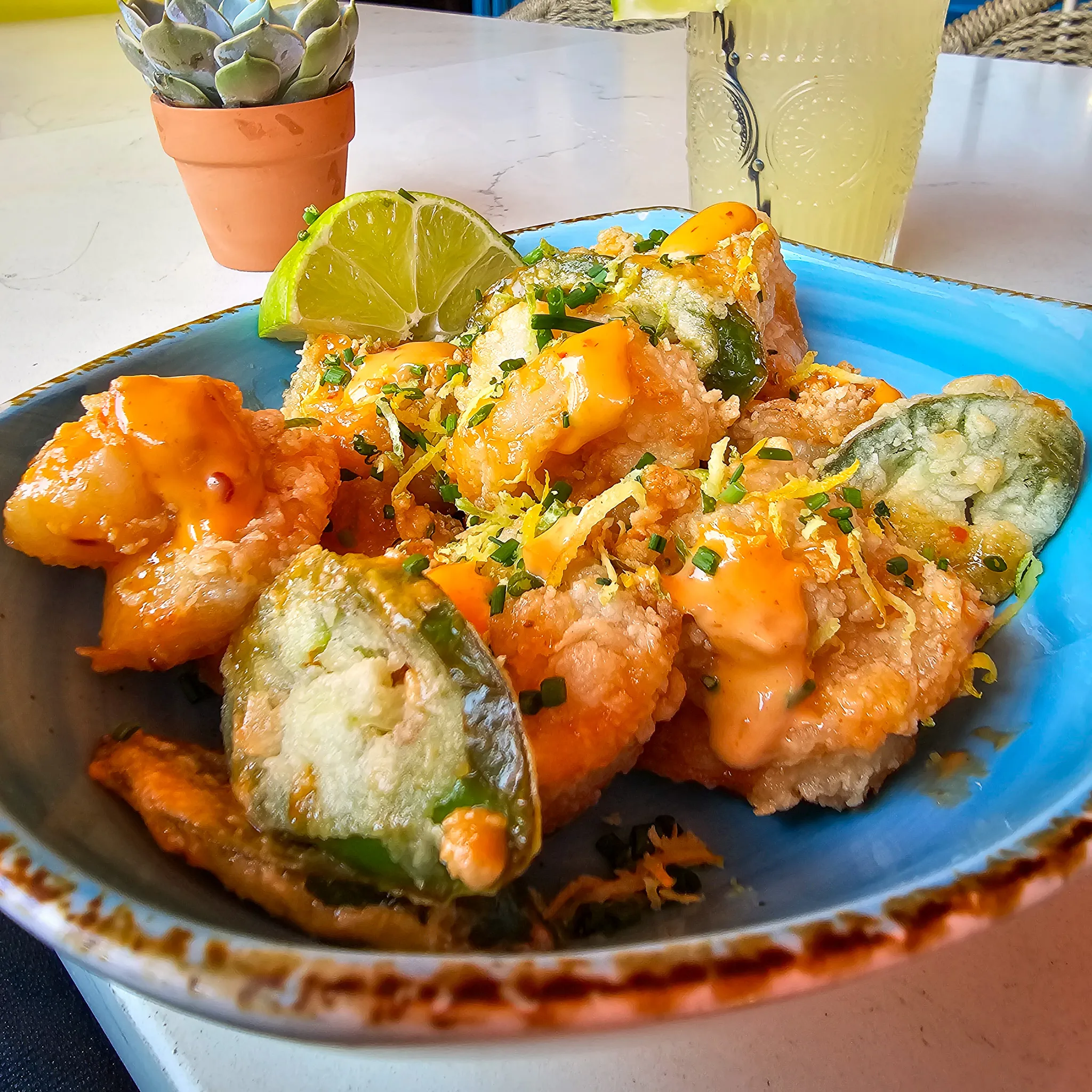 Vibrant food at Nalu Vida Venice Beach