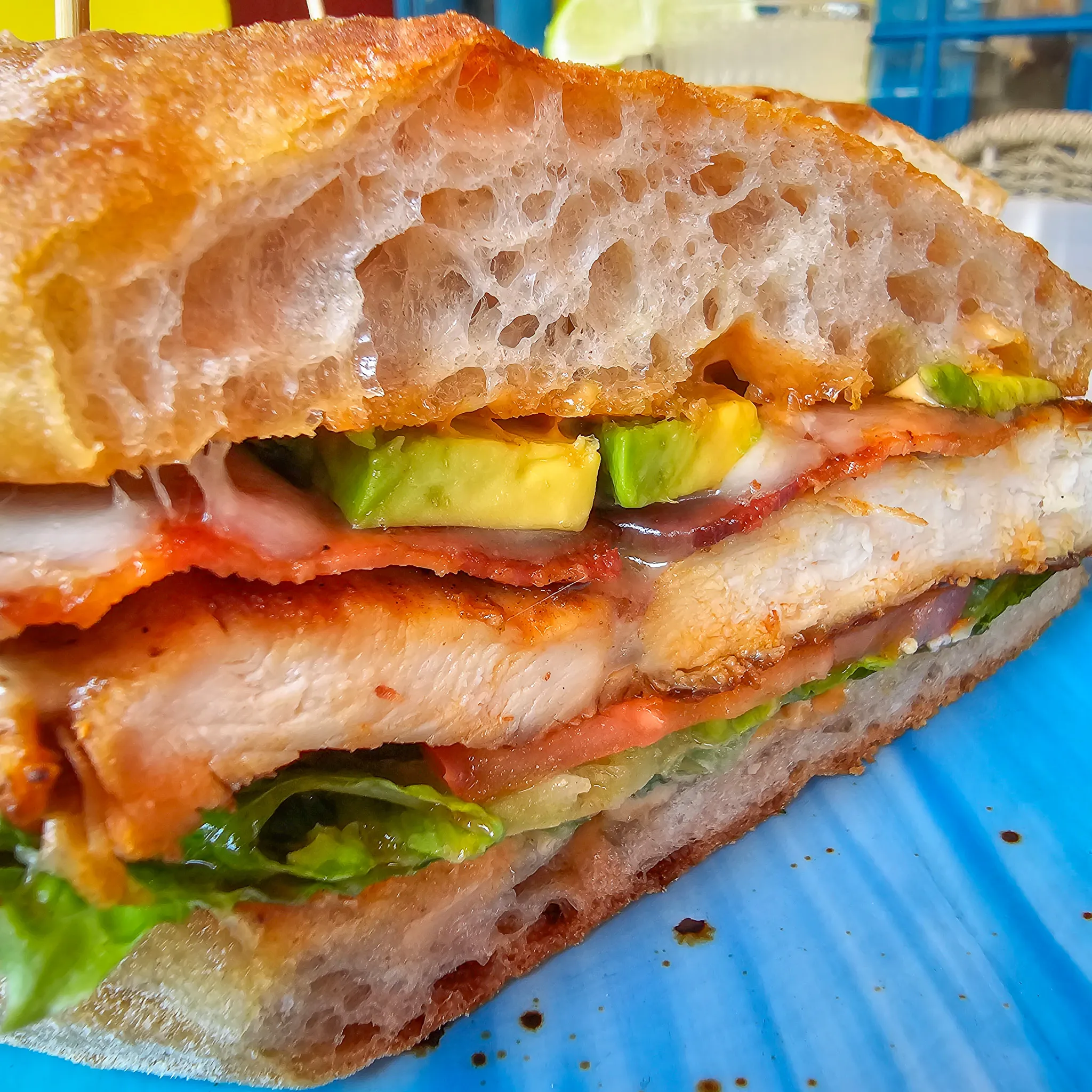 Chipotle Chicken Sammich