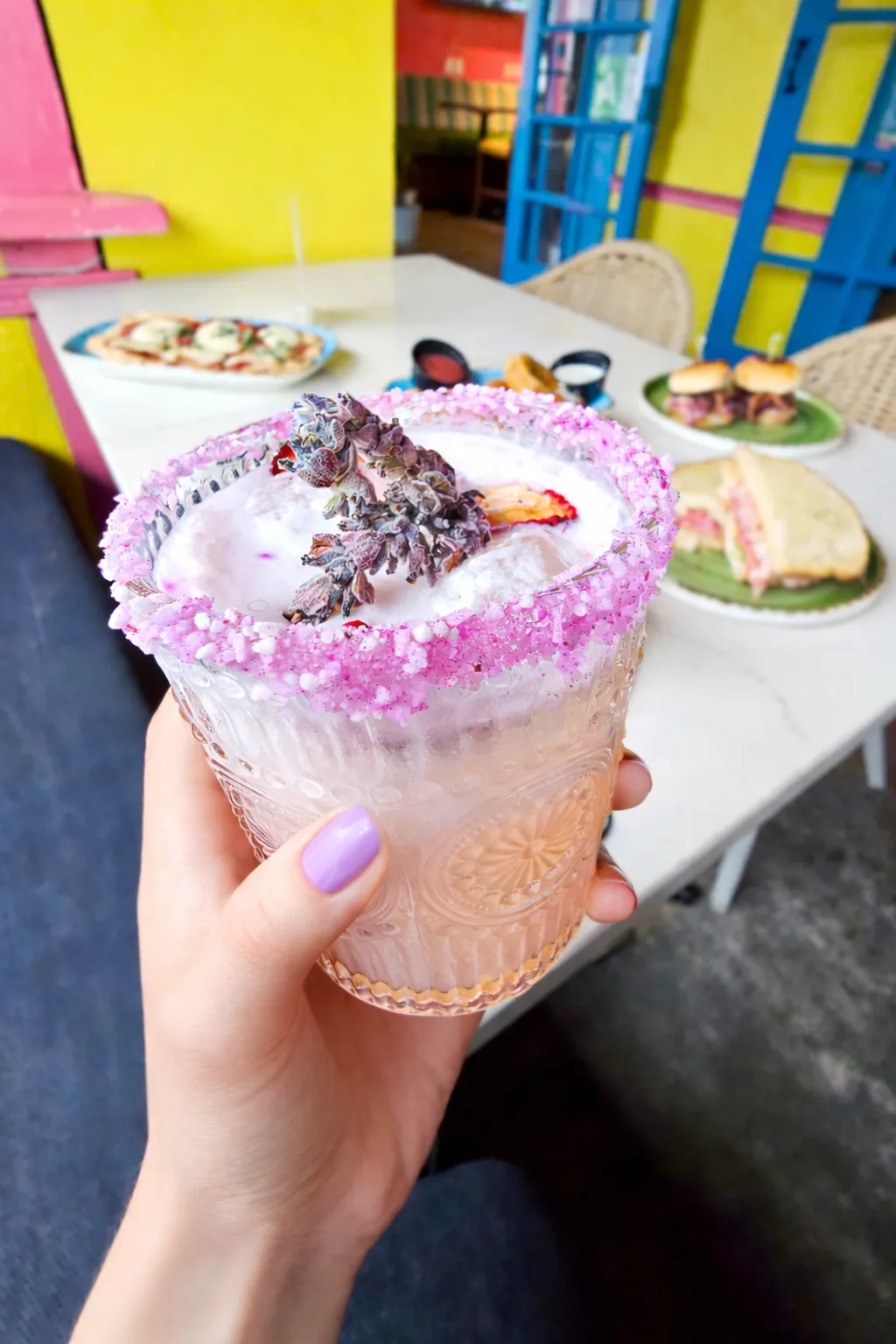 Pura Vida mezcal cocktail at Nalu Vida in Venice Beach