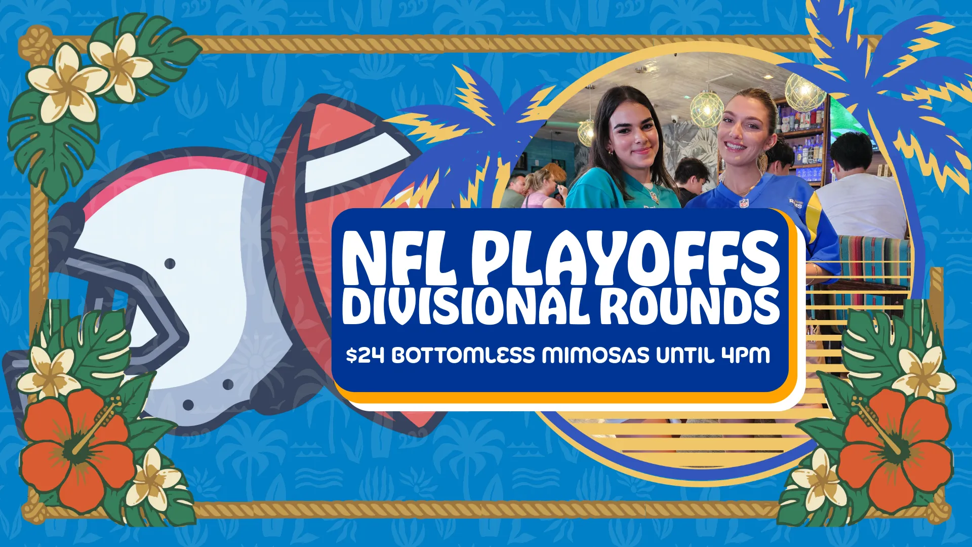 where to watch nfl playoffs divisional rounds venice beach