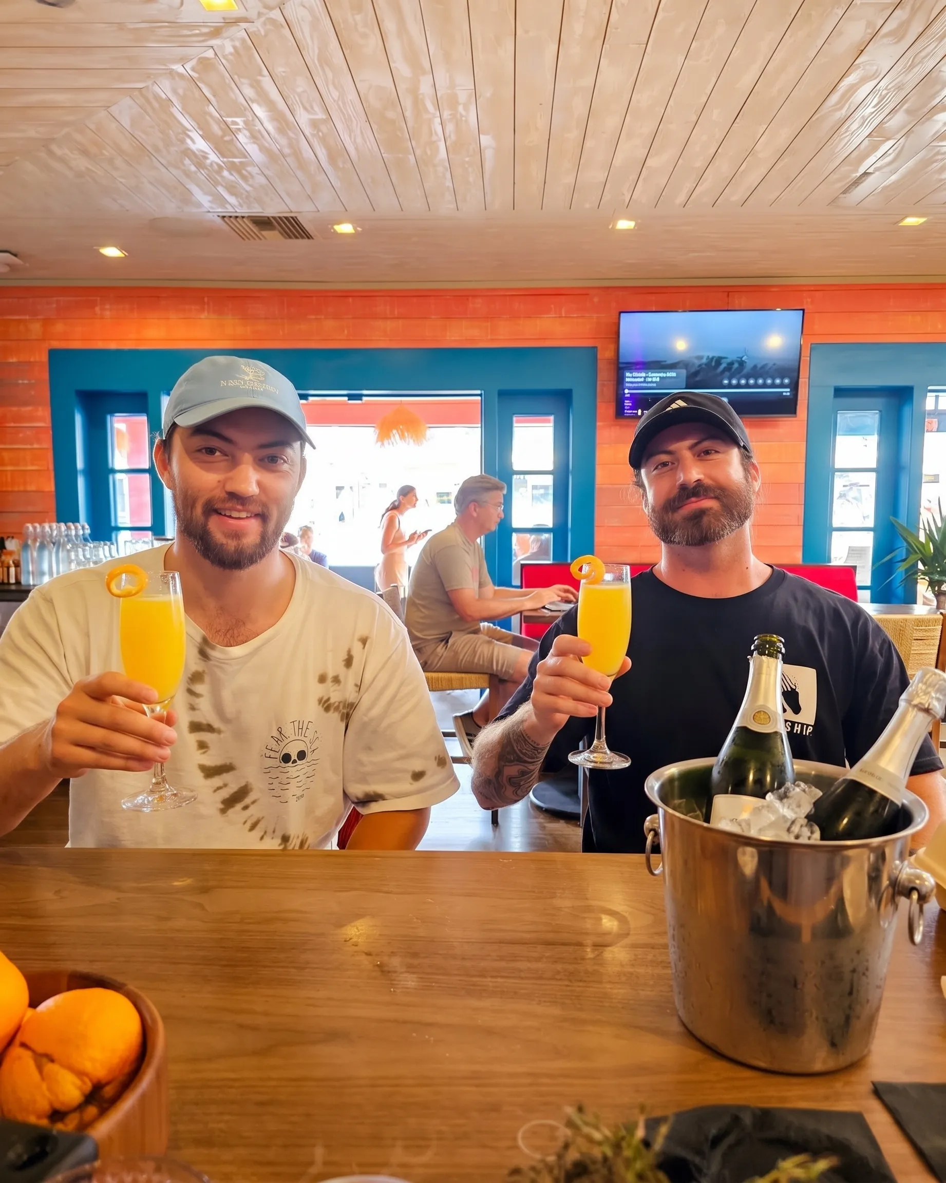 Bottomless mimosas at Nalu Vida Venice Beach